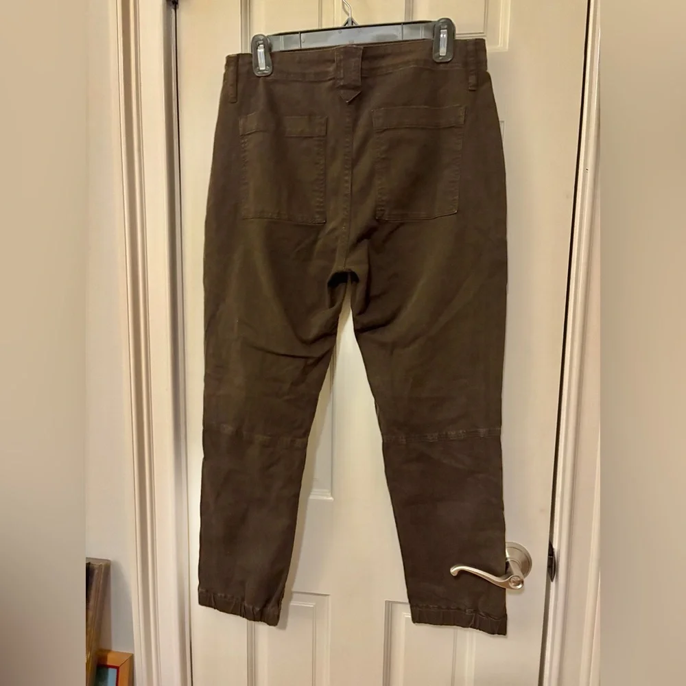 Frame Trapunto Stitch Zip Cuff Moto Pants - Picture 11 of 13